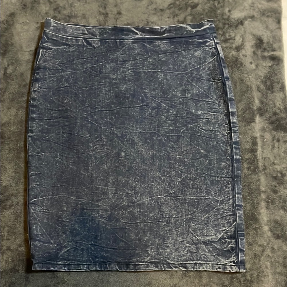 Joe Boxer Midi Denim Skirt Y2K Style